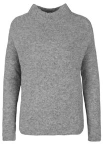 Better Rich, Damen Pullover 'TURTLENECK CROP', Dunkelgrau