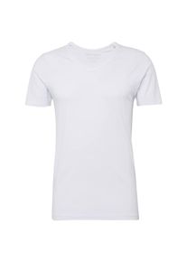 Jack & Jones JACK & JONES, Herren T-Shirt 'BASIC V-NECK TEE S/S NOOS', Wei&szlig;