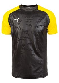 Puma, Herren Trainingsshirt 'Cup', Gelb / Schwarz