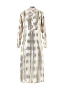 POSTYR, Damen Blusenkleid, Mischfarben / Wei&szlig;