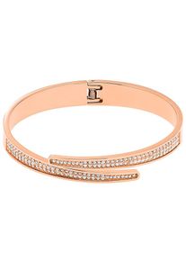 C-Collection, Damen Armreif, Bronze / Weiß