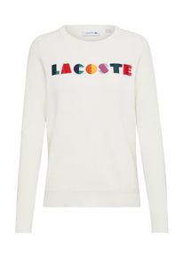 Lacoste, Damen Pullover, Mischfarben / Wei&szlig;