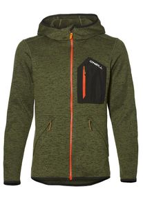 O`Neill O'NEILL, Herren Kapuzenjacke 'Piste', Oliv / Dunkelorange / Schwarz