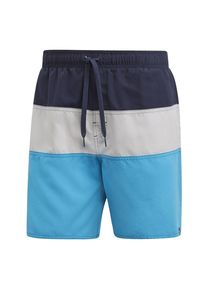 adidas Performance, Herren Badeshorts, Navy / Hellblau / Taupe