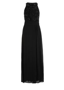 s.Oliver BLACK LABEL, Damen Abendkleid, Schwarz