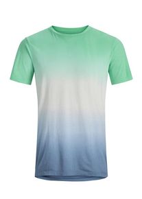Jack & Jones JACK & JONES, Herren Komplett bedrucktes T-Shirt, Hellblau / Apfel / Wei&szlig;