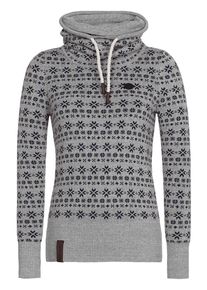 Naketano, Damen Pullover, Navy / Grau