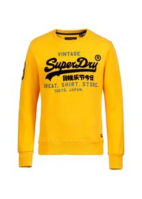 Superdry, Herren Superdry Sweatshirt , Goldgelb