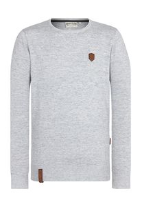 Naketano, Herren Pullover 'MDMA macht aha', Rauchblau