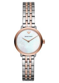 Emporio Armani, Damen Uhr, Rosegold / Silber