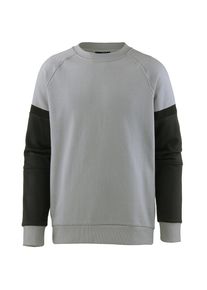 Maui Wowie, Herren Sweatshirt, Hellgrau / Schwarz