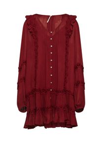 Free People, Damen Kleid, Bordeaux
