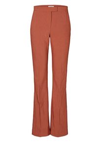 Pieces, Damen Hose, Rostbraun