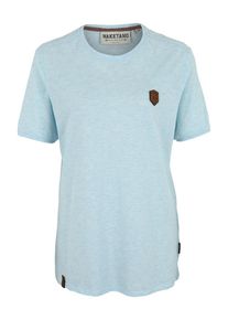 Naketano, Herren T-Shirt 'Italienischer Hengst', Hellblau