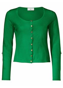 Heine, Damen Strickjacke, Grasgr&uuml;n