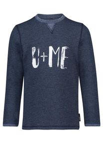 Noppies, Langarmshirt 'Vinn', Dunkelblau / Wei&szlig;