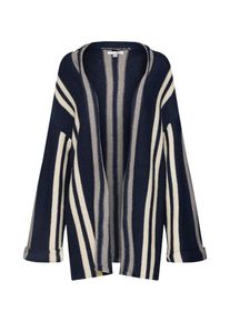 Amuse Society, Damen Strickjacke 'SMOKE SIGNAL', Creme / Dunkelblau