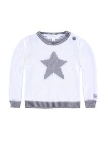 bellybutton, Pullover, Hellgrau / Wei&szlig;