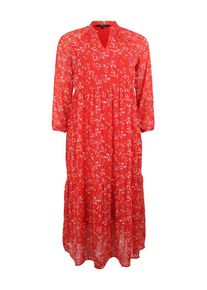 Vero Moda Curve, Damen Kleider 'LOTUS', Feuerrot