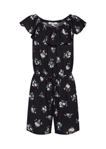 ABOUT YOU, Damen Overalls 'Hanni', Creme / Schwarz