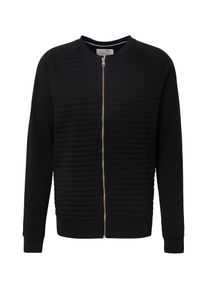 Tom Tailor Denim, Herren Sweatjacke, Schwarz