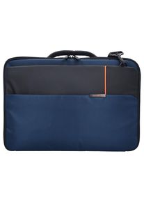 Samsonite, Herren Qibyte Businesstasche 44 cm Laptopfach, Blau / Schwarz