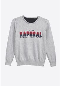 Kaporal5 Kaporal, Pullover 'Meta', Nachtblau / Graumeliert / Feuerrot