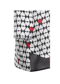 Jacques Britt, Damen Shirtbluse 'Jacques Britt', Rot / Schwarz / Wei&szlig;