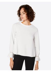 Rich & Royal Rich & Royal, Damen Bluse 'Longsleeve', Weiß
