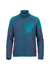CMP, Herren Fleecejacke, Pastellblau / Rot
