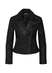 Only, Damen Jacke 'wfVIGGA LEATHER JACKET', Schwarz