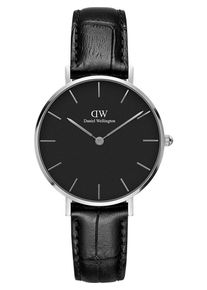 Daniel Wellington, Damen Uhr 'Classic Petite Reading DW00100179', Schwarz / Silber