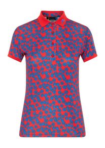 J. Lindeberg J.Lindeberg, Damen Shirt, Blau / Hellrot