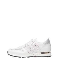 NOCLAIM, Damen Sneaker 'Agata 60P', Dunkelgrau / Lila / Wei&szlig;