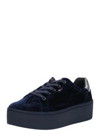 Tommy Jeans, Damen Sneaker 'Tommy Jeans CRUSH VELVET SNEAKER', Navy