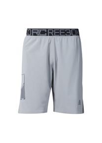 Reebok, Herren Shorts, Anthrazit / Hellgrau