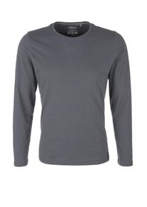 s.Oliver RED LABEL, Herren Longsleeve, Dunkelgrau