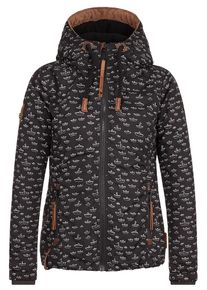 Naketano, Damen Jacket '36 DDs', Schwarz / Weiß