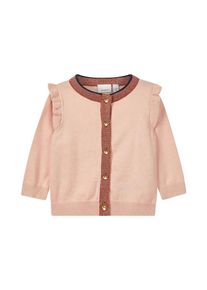 name it, M&auml;dchen Strickjacke, Pastellpink