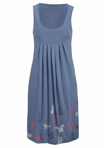 Beach Time, Damen Strandkleid, Rauchblau