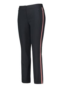 SAMOON, Damen Hose 'Betty', Rot / Schwarz / Weiß