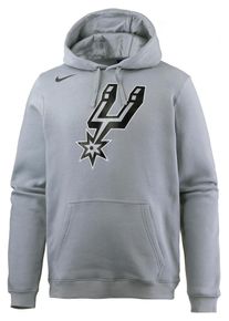 Nike, Herren Hoodie 'SAN ANTONIO SPURS', Hellgrau / Schwarz