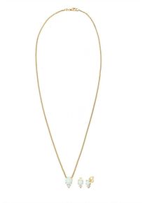 Elli, Damen Schmuckset 'Opal', Gold