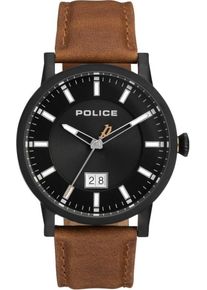 Police, Herren Uhr 'Collin, PL15404JSB.02A', Braun / Schwarz