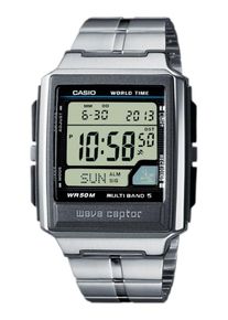 Casio, Herren Funk, Grau / Silber