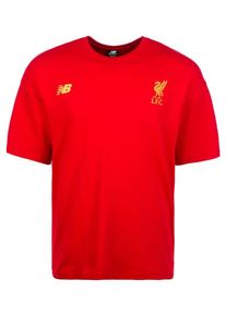 New Balance, Herren T-Shirt, Dunkelorange / Rot