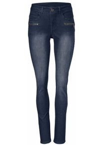 Heine, Damen Bauchweg-Jeans, Blue Denim