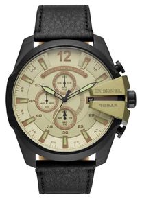 Diesel, Herren Diesel Chronograph DZ4495, Zitronengelb / Schwarz