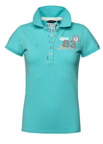 Code-Zero, Damen Poloshirt 'Sneekweek Polo', Türkis
