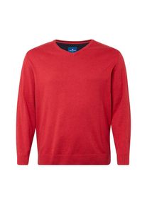 Tom Tailor, Herren Pullover, Rot